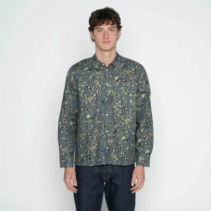 TRUE SHIRT - Origami Poplin - Raw Denim