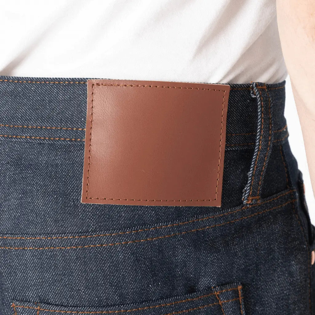 UB701 Indigo Rigid Raw Selvedge Denim - Wide Fit 14.5 oz - Raw Denim