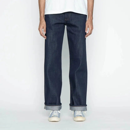 UB721 Indigo Selvedge Denim - Wide Fit 21oz - Raw Denim