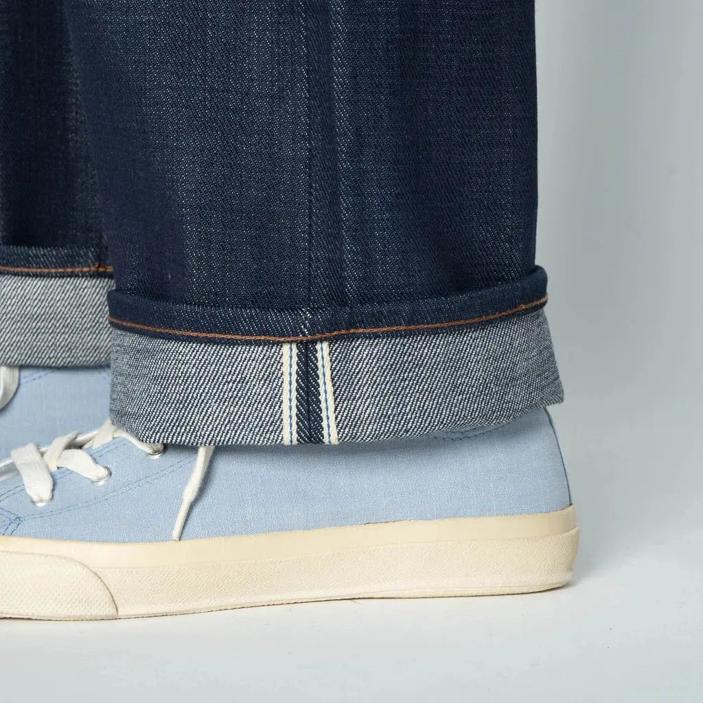 UB721 Indigo Selvedge Denim - Wide Fit 21oz - Raw Denim
