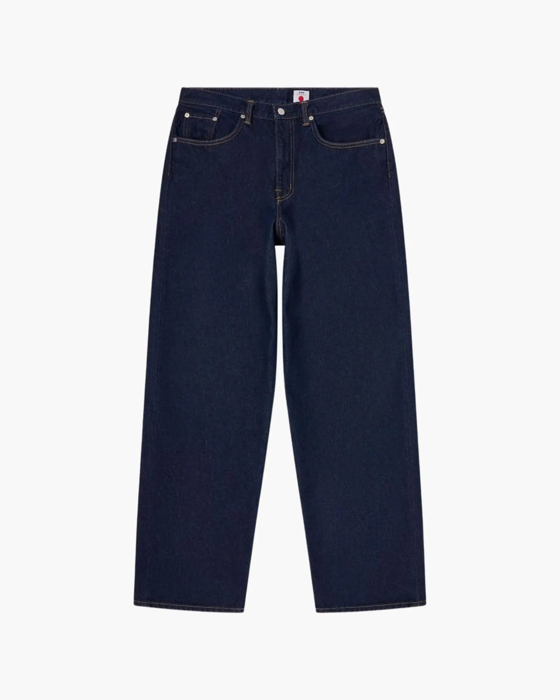 WIDE PANT Blue - Blue Rinsed - Raw Denim