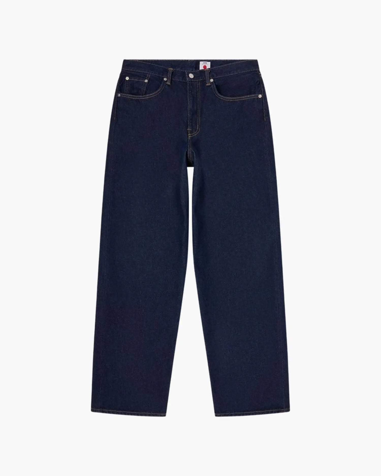 WIDE PANT Blue - Blue Rinsed - Raw Denim