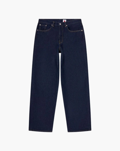 WIDE PANT Blue - Blue Rinsed - Raw Denim