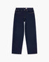 WIDE PANT Blue - Blue Rinsed - Raw Denim