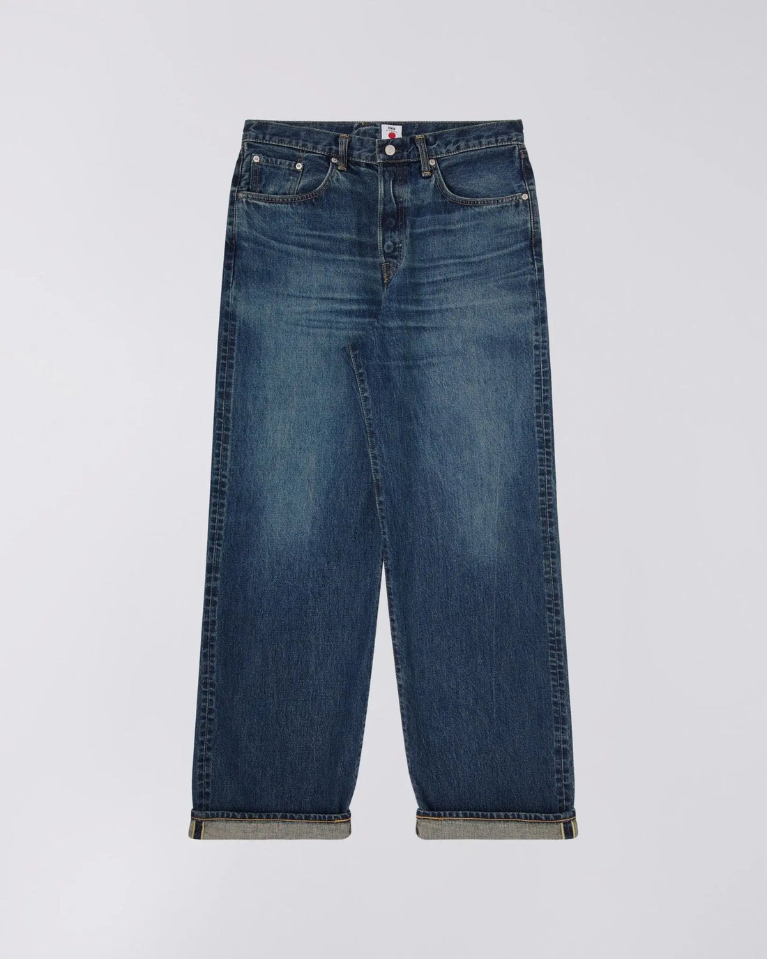 Wide Pant - Blue - Dark Used - EDWIN - Vintage Jeans