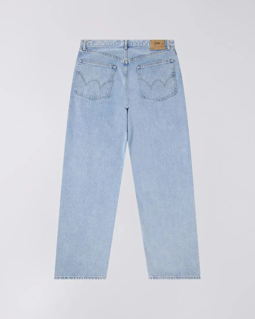 WIDE PANT - Blue Light Used - Raw Denim