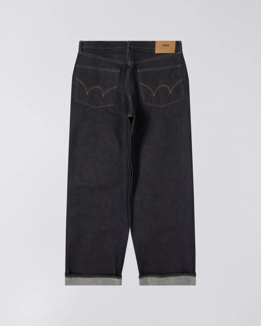 WIDE PANT Selvedge - Blue Unwashed - Raw Denim