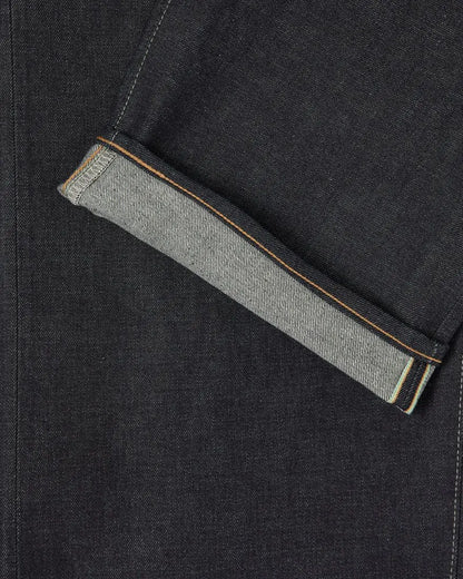 WIDE PANT Selvedge - Blue Unwashed - Raw Denim
