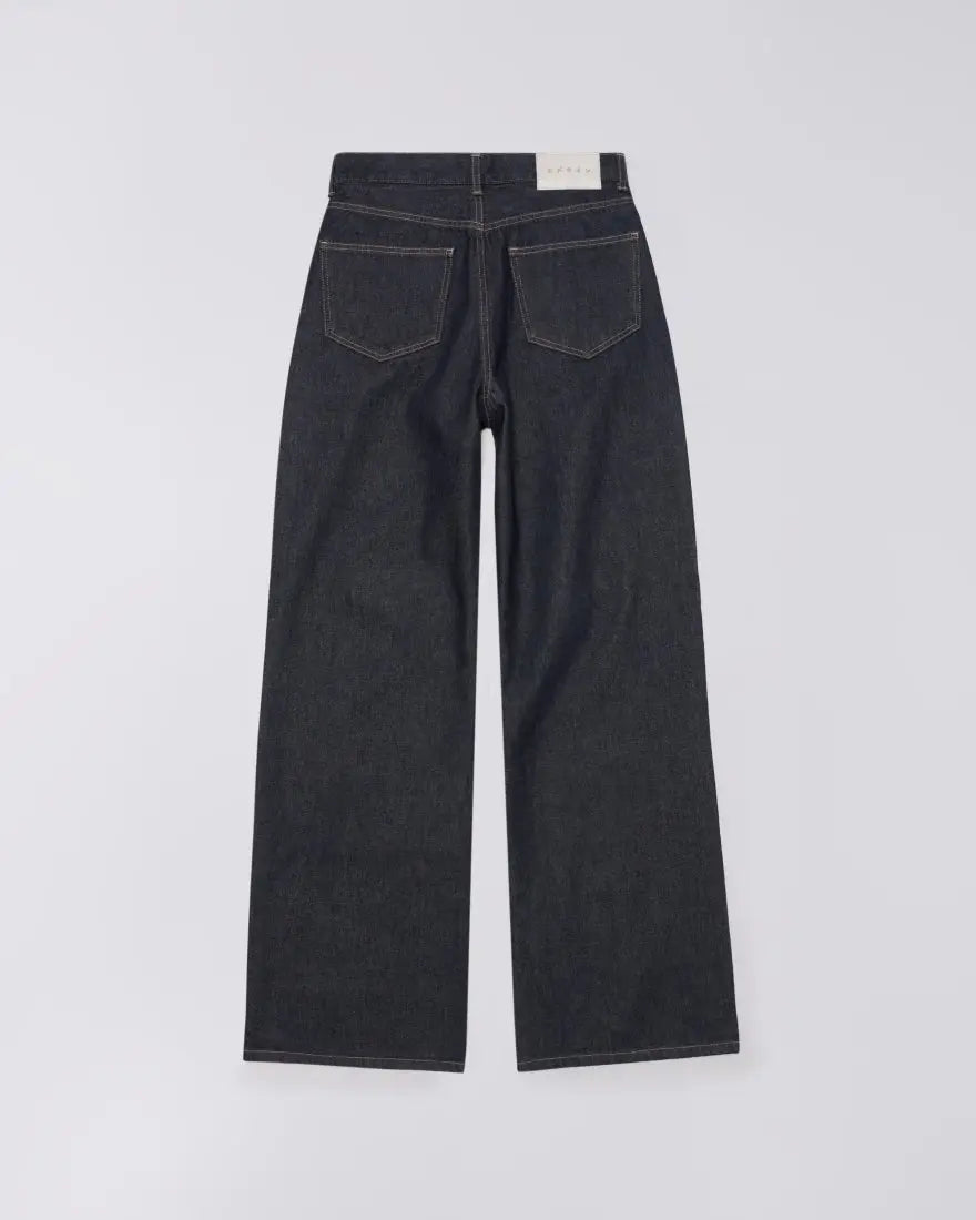 W's OLIVIA PANT - Blue Rinsed - Raw Denim