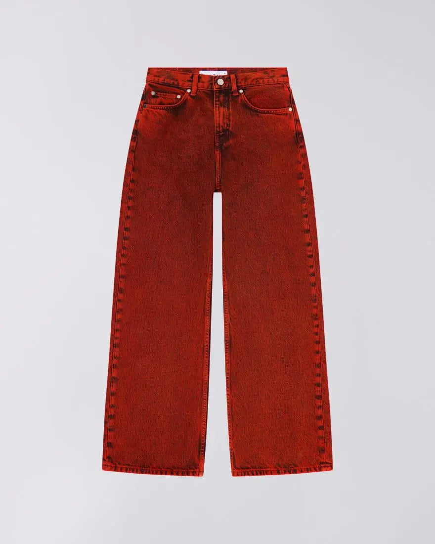 W's OLIVIA PANT - Blue Ruby Overdyed - Raw Denim